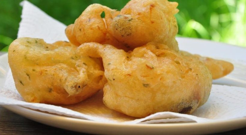 Frittelle di baccalà in pastella